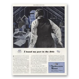 1944 Northwestern Mutual Print Ad | Attic