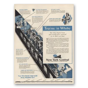 1944 New York Central Print Ad | New York Central