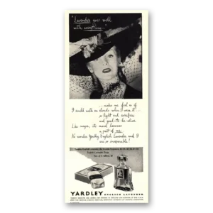 1944 English Lavender Print Ad | Lavender