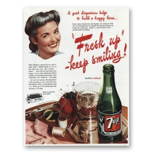 1945 7Up Print Ad | Good Disposition