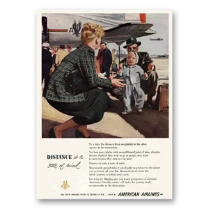 1945 American Airlines Print Ad | State Of Mind