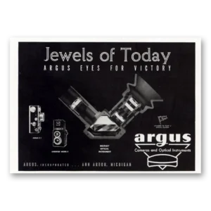 1945 Argus Print Ad | Eyes Victory