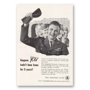 1945 Bell Telephone Print Ad | Been Home