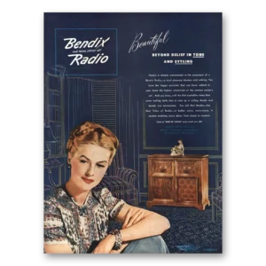 1945 Bendix Radio Print Ad | Beyond Belief