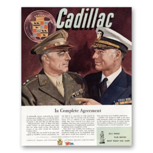 1945 Cadillac Print Ad | Agreement