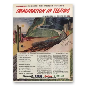 1945 Chrysler Corporation Print Ad | Imagination Testing