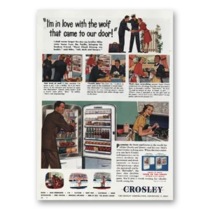 1945 Crosley Refrigerators Print Ad | Im In Love