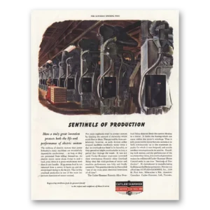 1945 Cutler Hammer Print Ad | Sentinels Of Production