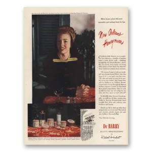 1945 DuBarry Beauty Print Ad | New Orleans