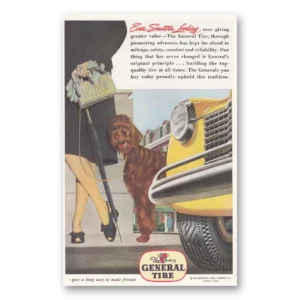 1945 General Tire Print Ad | Smarter Looking