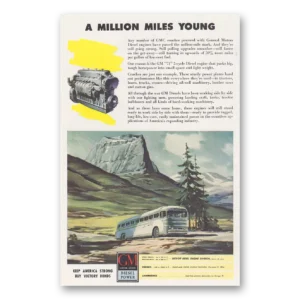 1945 GM Diesel Power Print Ad | Million Miles Young