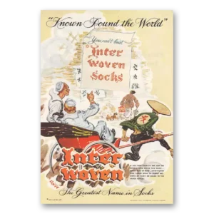 1945 Interwoven Socks Print Ad | Rickshaw Sailors