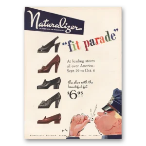 1945 Naturalizer Shoes Print Ad | Fit Parade