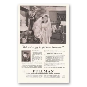 1945 Pullman Print Ad | Tomorrow