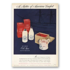 1945 Old Spice Print Ad | American Comfort