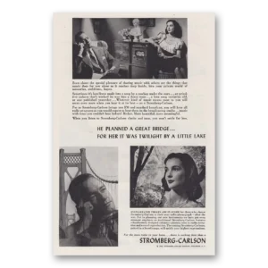 1945 Stromberg Carlson Radios Print Ad | Great Bridge
