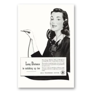 1946 Bell Telephone Print Ad | Catching Up