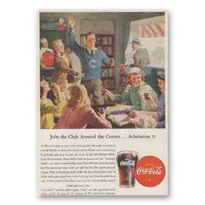 1946 Coca Cola Print Ad | Join Club