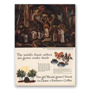 1946 Chase & Sanborn Coffee Print Ad | Doris Rosenthal