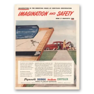 1946 Chrysler Corporation Print Ad | Blue Prints