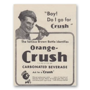 1946 Orange Crush Print Ad | Go For