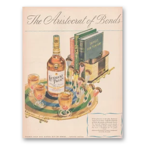 1946 Kentucky Tavern Whiskey Print Ad | Aristocrat