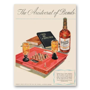 1946 Kentucky Tavern Whiskey Print Ad | Aristocrat