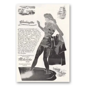 1946 Milwaukee Road Print Ad | Evergreen Playground