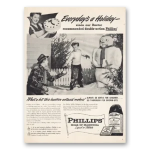 1946 Milk of Magnesia Print Ad | Everydays Holiday