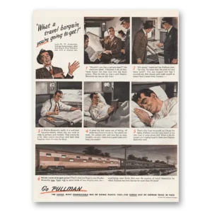 1946 Pullman Print Ad | Going To Get