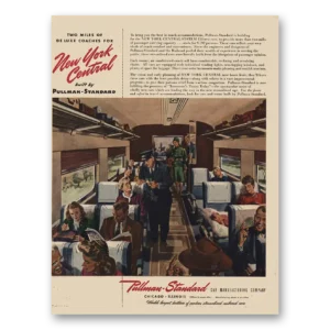 1946 Pullman Print Ad | Two Miles