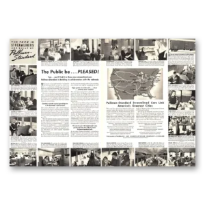 1946 Pullman Print Ad | Streamlining