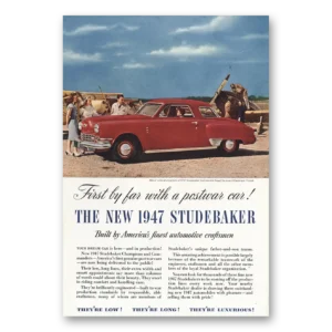 1946 Studebaker Commander Print Ad | Postwar Car