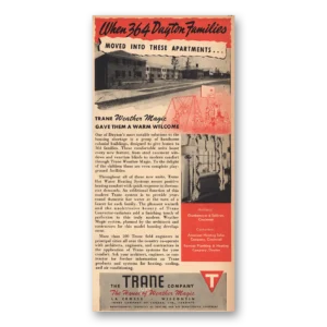 1946 Trane Air Condioning Print Ad | Weather Magic