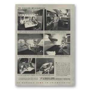 1946 Wheeler Shipbuilding Print Ad | Wheeler 40