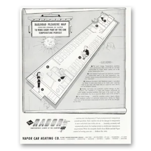 1947 Vapor Car Heating Print Ad | Pleasure Map