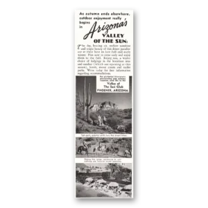 1947 Phoenix Arizona Print Ad | Ends Elsewhere
