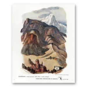 1947 Container Corporation of America Print Ad | Colorado
