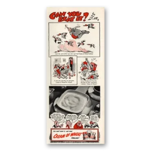 1947 Cream of Wheat Print Ad | Beat It