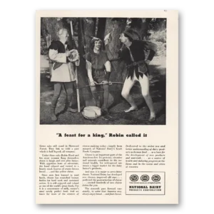 1947 National Dairy Print Ad | Robinhood
