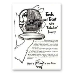 1947 Ford Motor Company Print Ad | Baked On Beauty