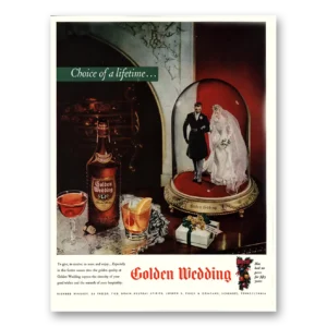 1947 Golden Wedding Print Ad | Choice Lifetime