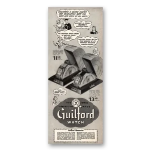 1947 Guilford Watch Print Ad | Grand Easter