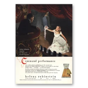 1947 Helena Rubinstein Perfume Print Ad | Performance