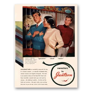 1947 Jantzen Print Ad | Sweaters