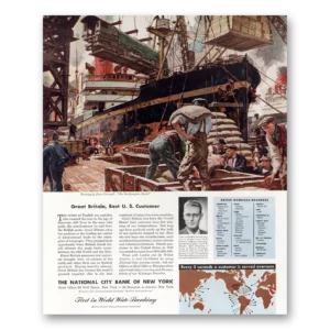 1947 National City Bank Print Ad | Us Customer