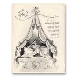 1947 Pepperell Sheets Print Ad | Puress Sheets