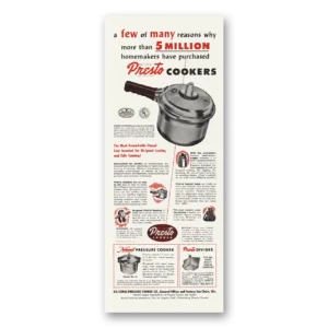 1948 Presto Print Ad | Utensil