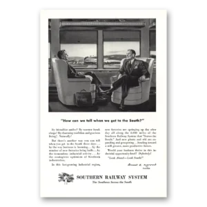 1947 Southern Railway Print Ad | Can You Tell