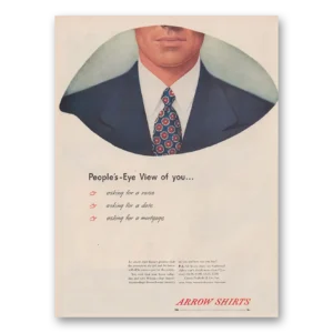 1948 Arrow Shirts Print Ad | Eye View